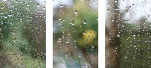 Raindrops On My Window - Rainy Day