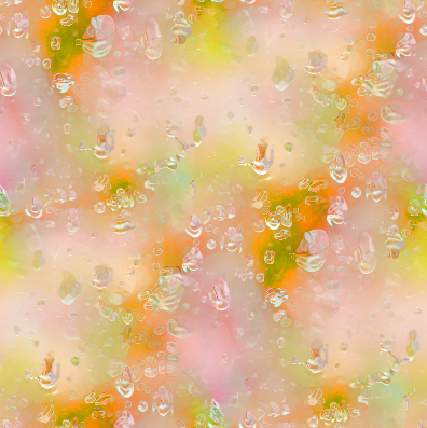 Rain Drops Pink Pastel Repeating Background Fill Seamless